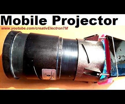 An HD Smart Phone Projector for Watching Movies Big Screen: