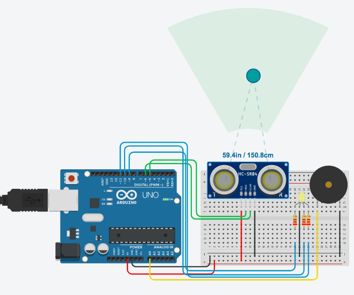 Arduino Distance Sensor Alarm