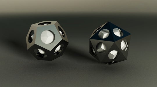 Dual Polyhedra in Autodesk Inventor