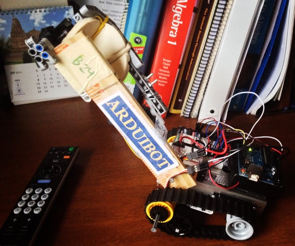 Affordable TV Remote Controlled Clawbot