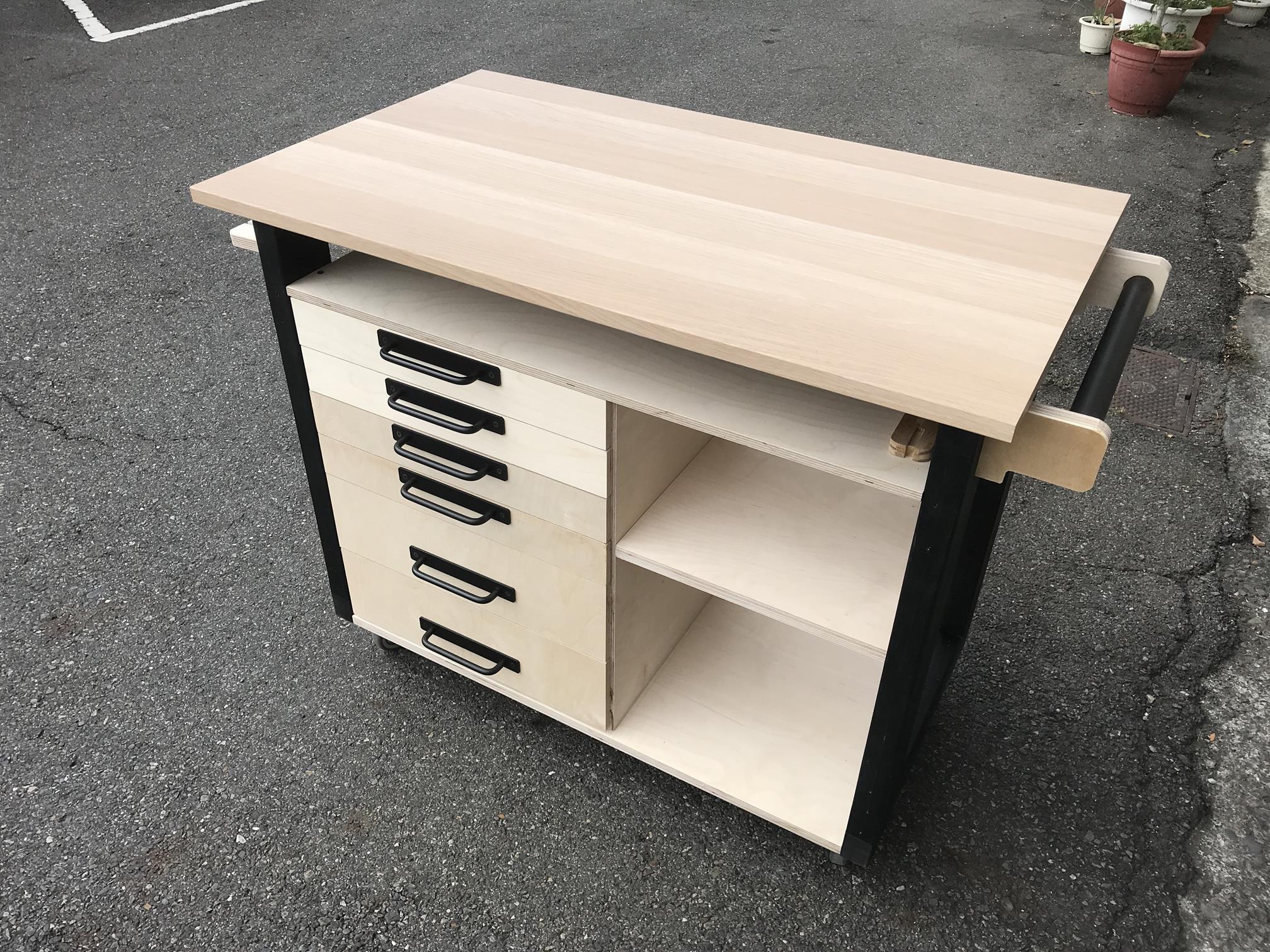 DIY Tool Cart Kitchen Island 7 Steps With Pictures Instructables FO4PD6ULOH75GD5