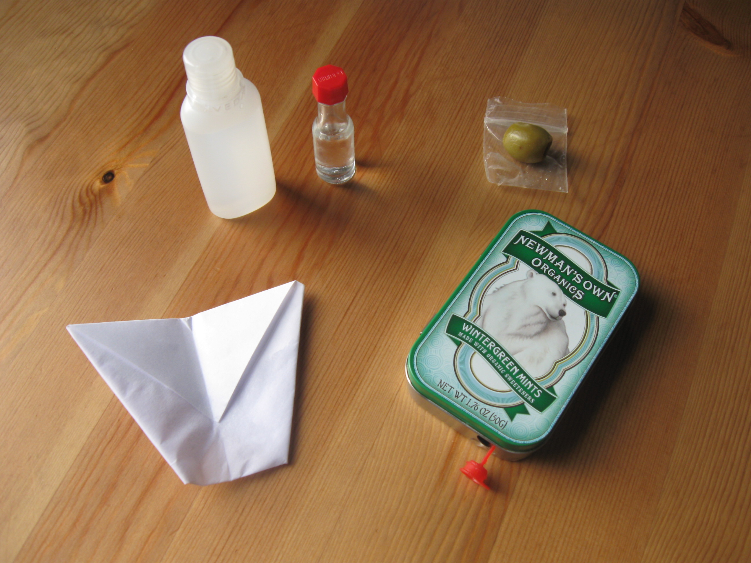 Altoids Tin Martini Kit