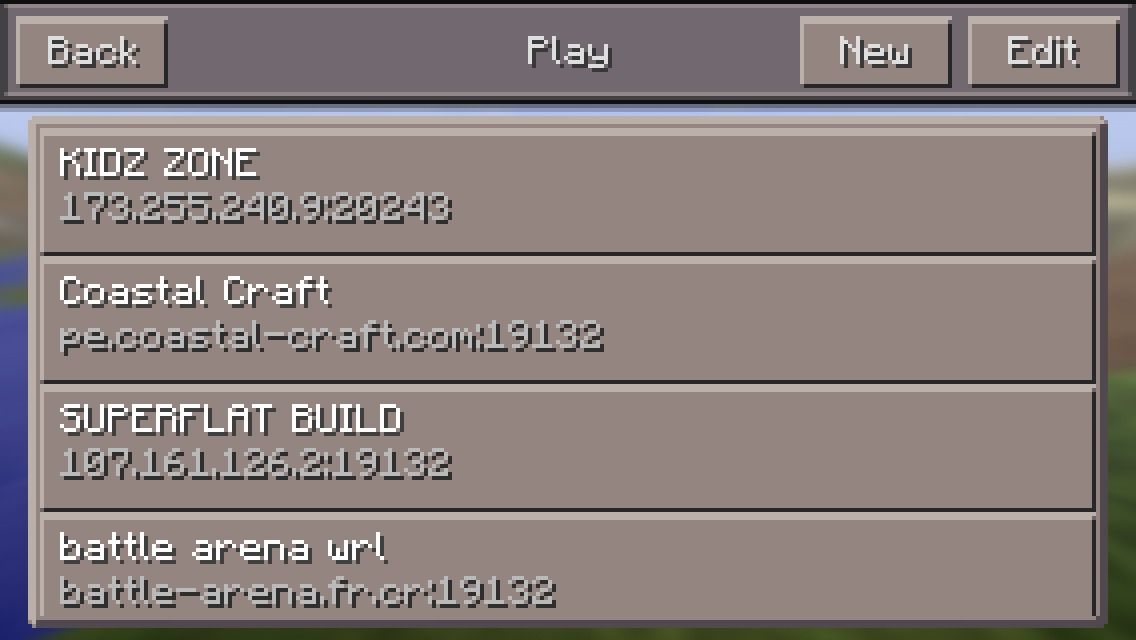 How to Join a Minecraft Pe Server