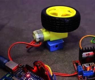 Running DC Motor With Arduino Using L298N Motor Driver