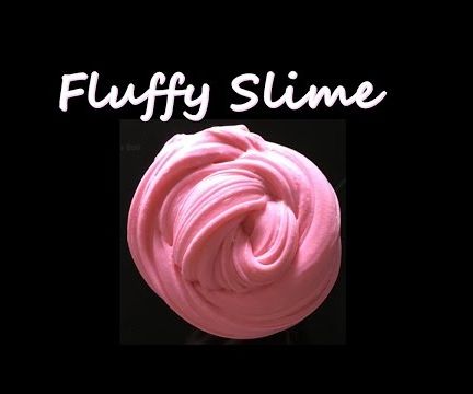 Fluffy Slime With Shaving Foam