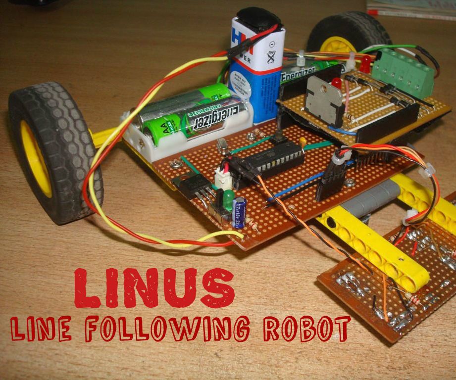 LINUS: the Line Following Robot