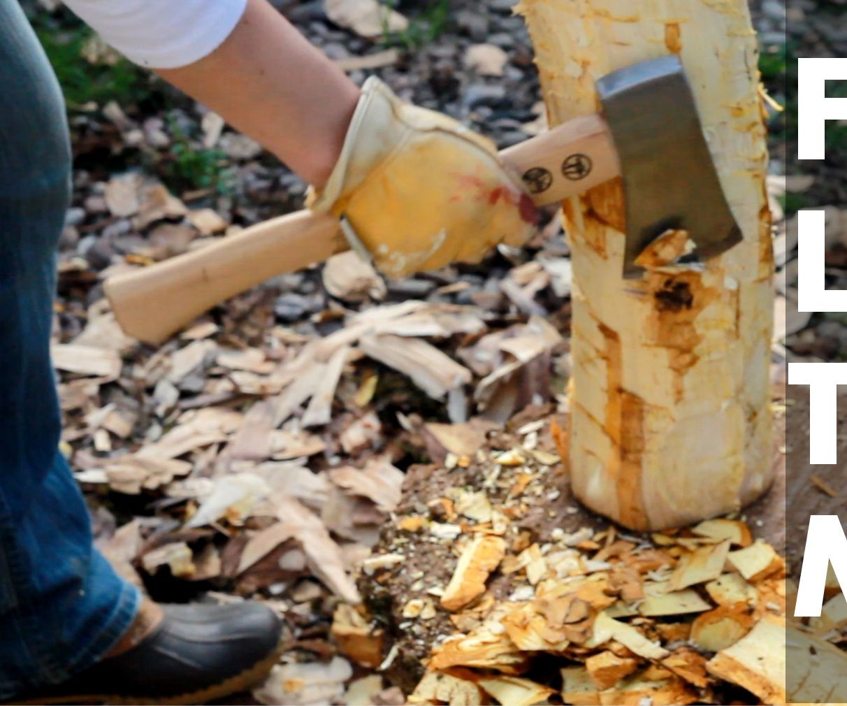 How to Turn a Log Into a Mallet
