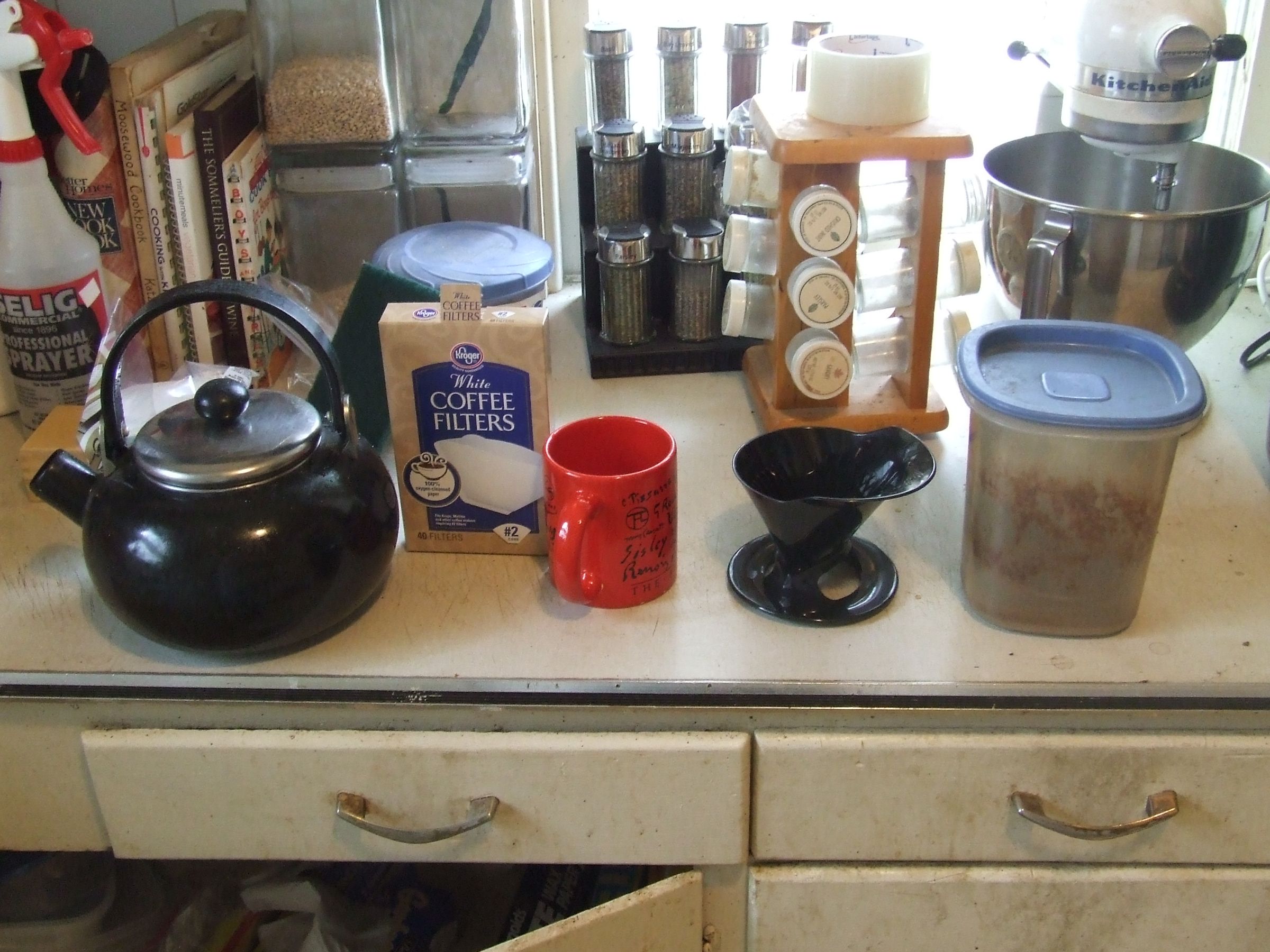 (slightly) Greener Way of Brewing Coffee