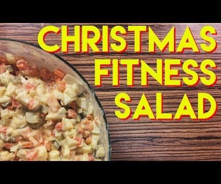 Traditional Czech Christmas Salad Fit Version