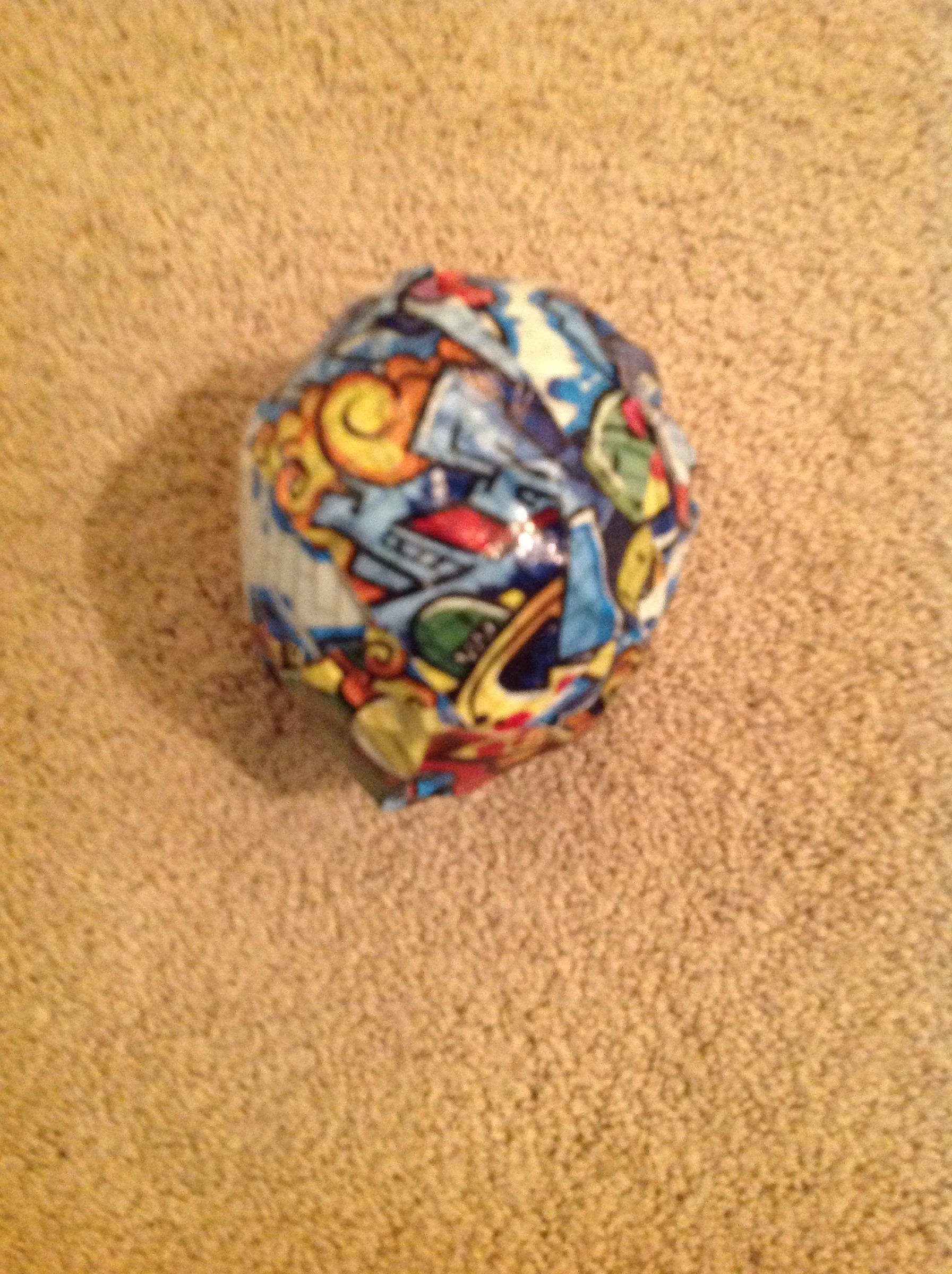 Duck Tape Balloon Ball
