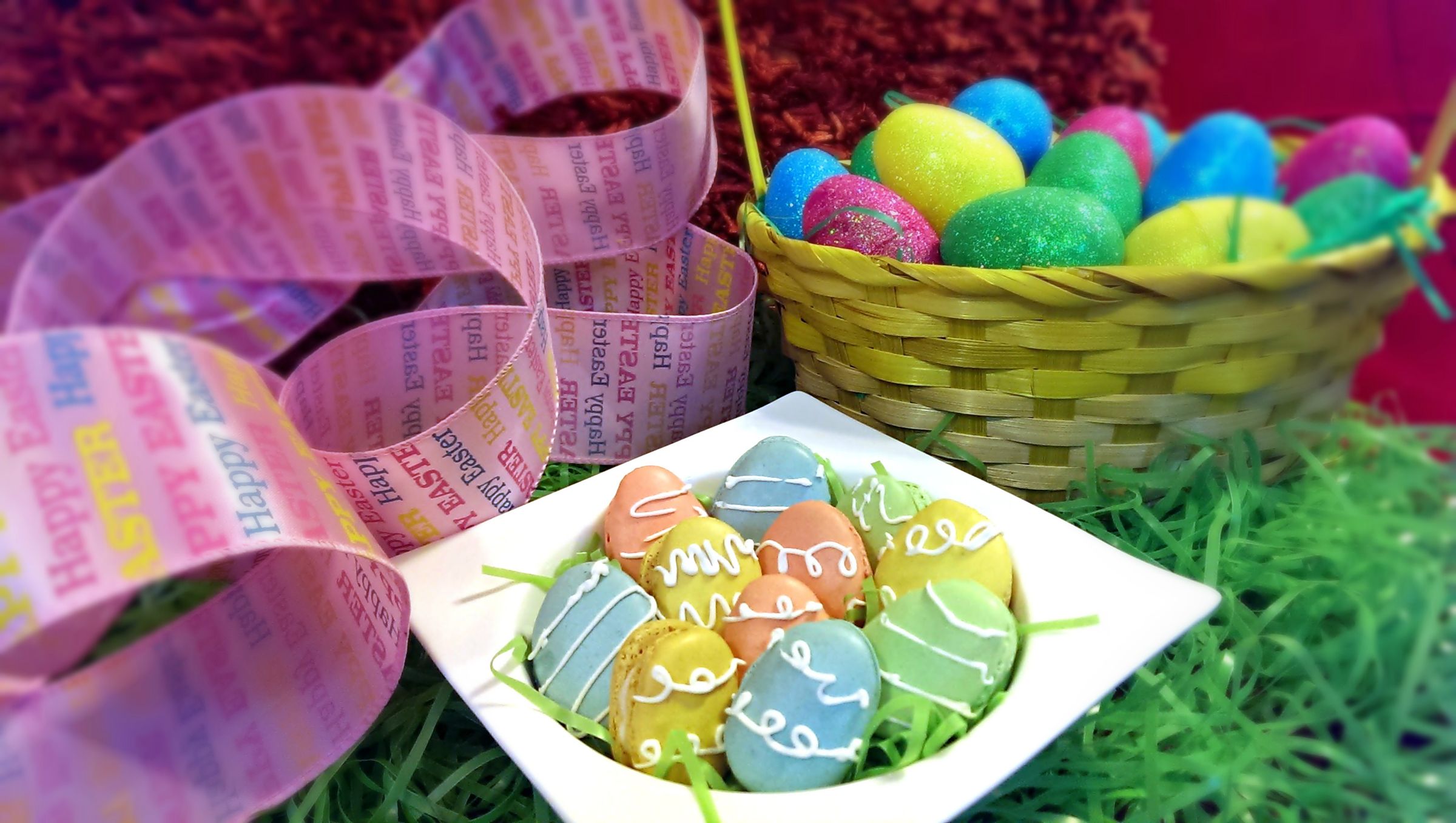 Easter Egg Macarons | Josh Pan