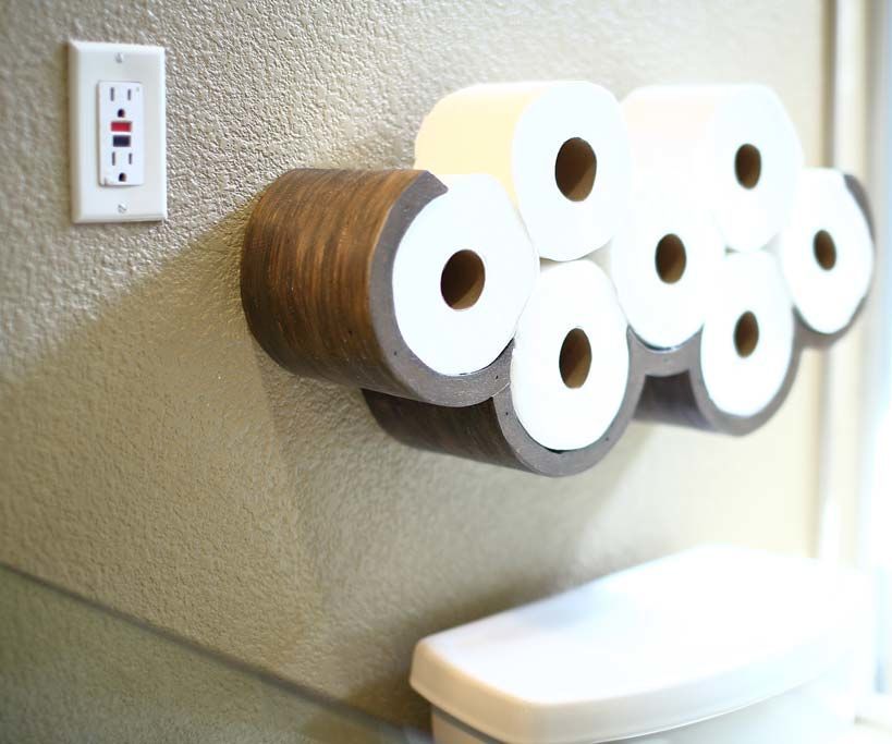 Cloud Toilet Paper Storage