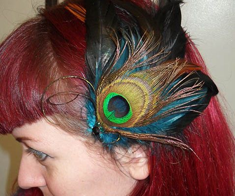 DIY Feather Fascinator