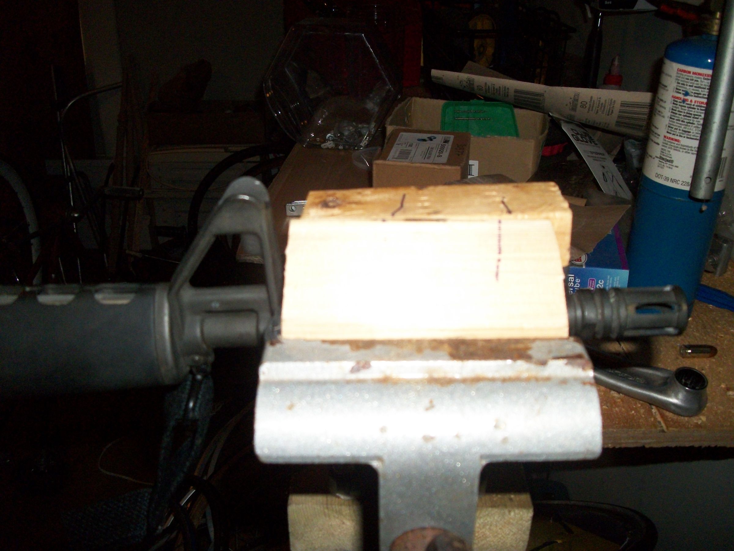 AR-15/M16 Barrell Vise Block