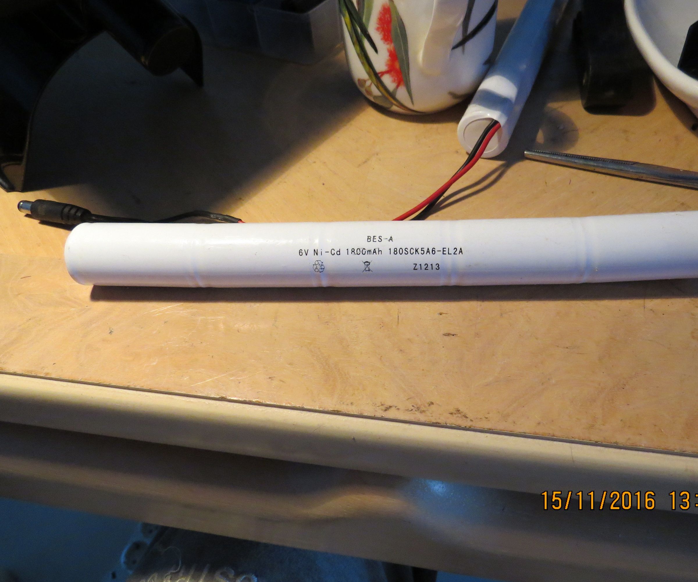 External Battery for Whites Spectrum Metal Detector