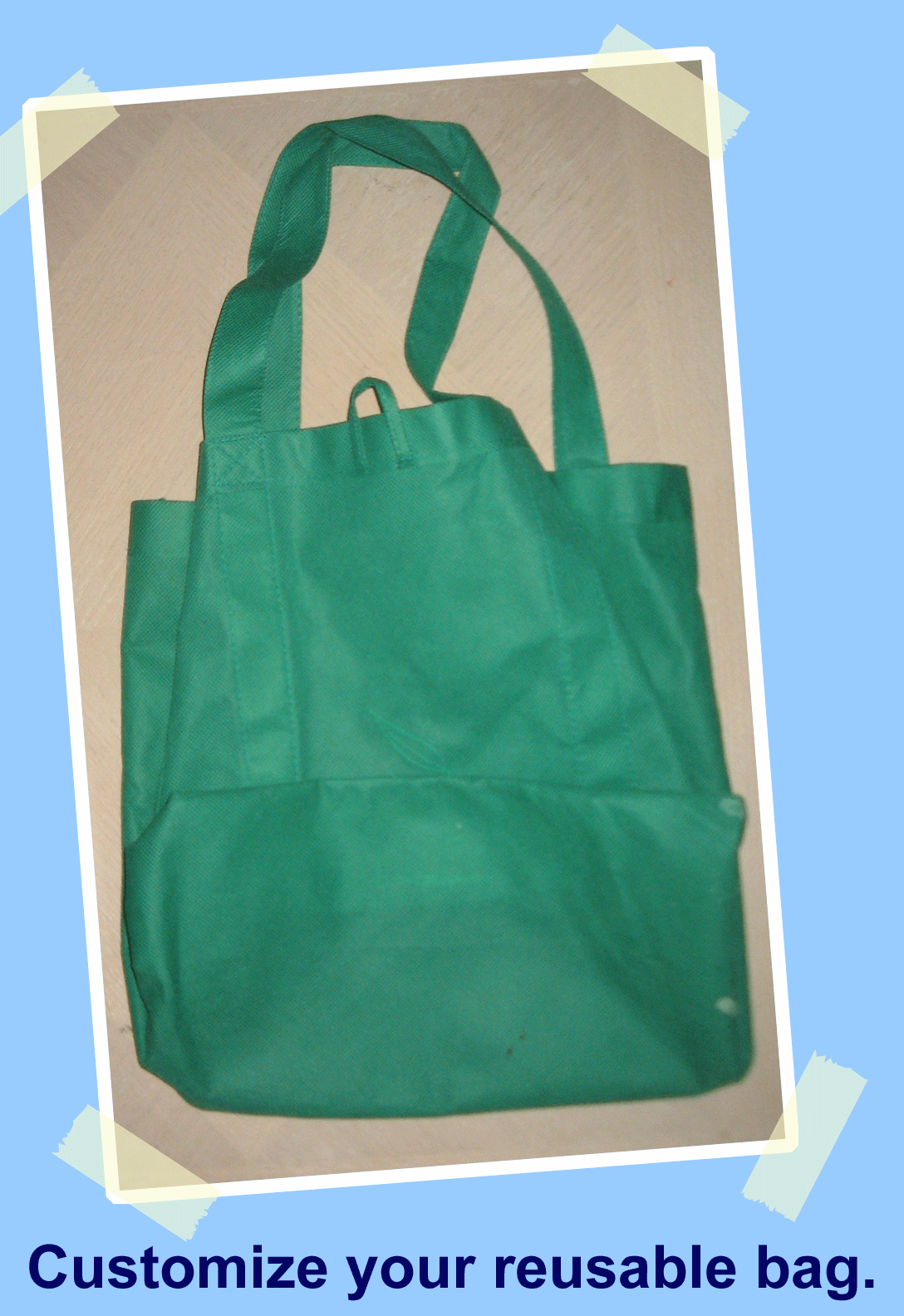 Customize Your Reusable Shopper's Bag