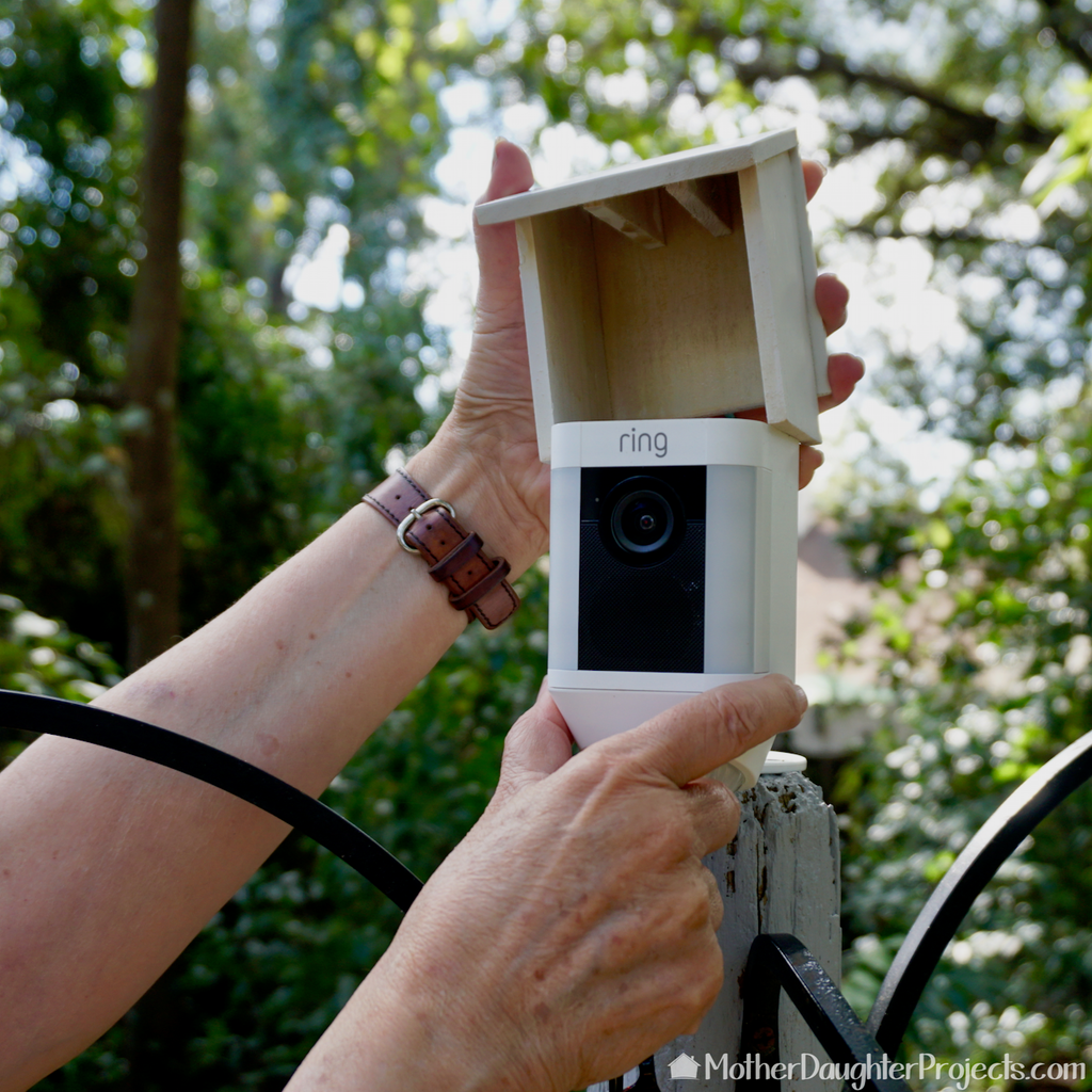 Hide online ring camera