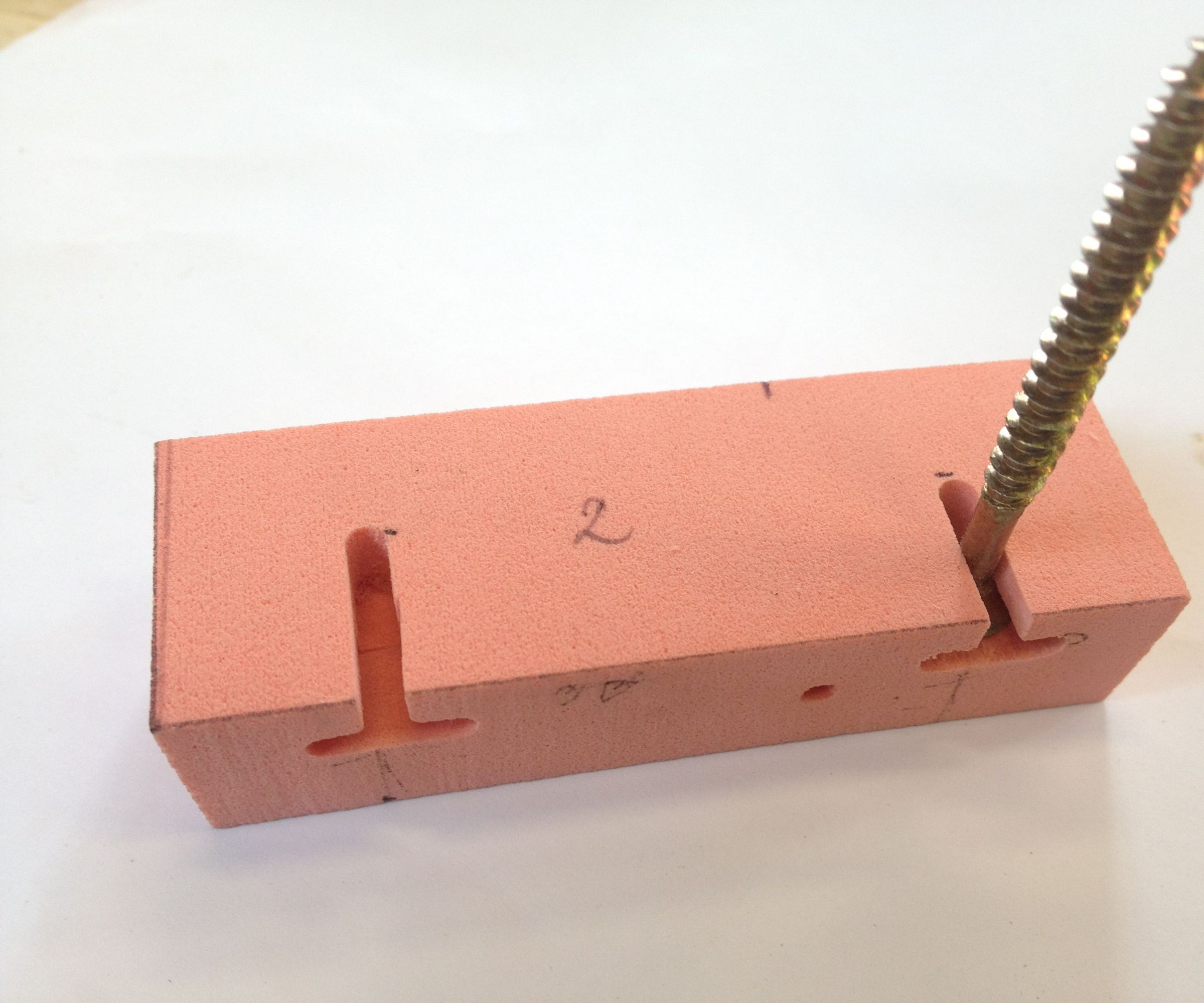Part1: Make the security support out of foam