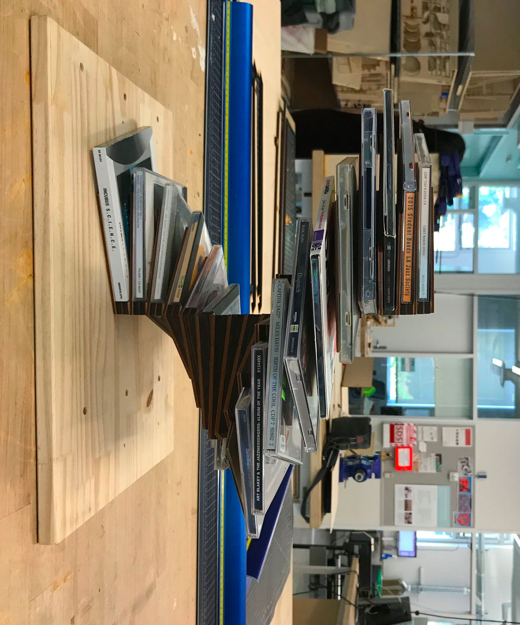 Single Spiral CD Rack