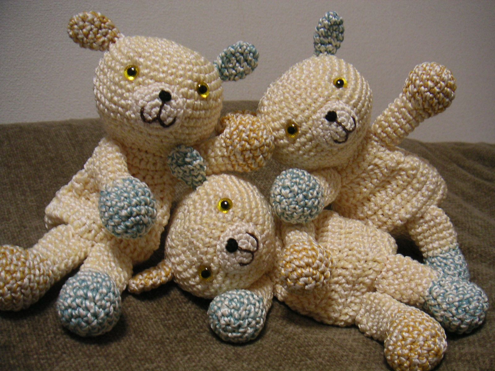 Dog Pouch Trio