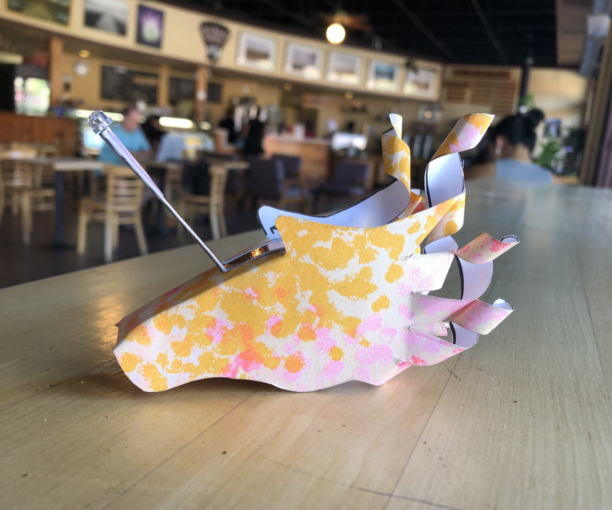 Make a LED Papercraft Soldering Unicorn