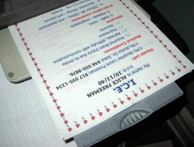 Mother's Day ICE Hankie