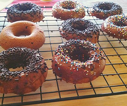 Baked Nutella Donuts Recipe