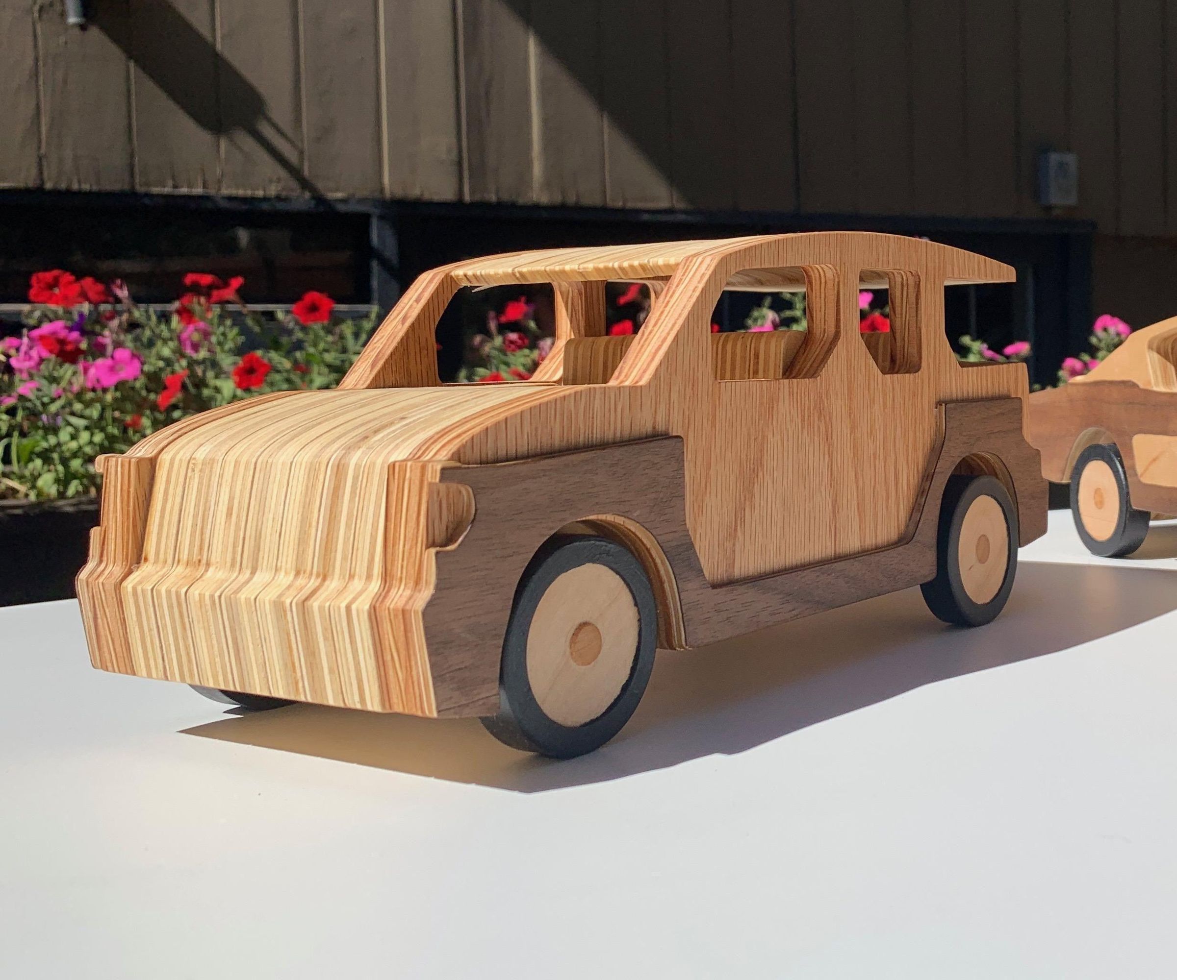 CNC Wooden Car Toy
