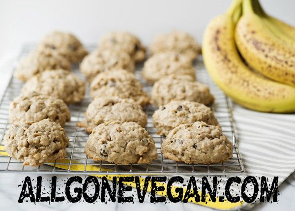 Banana Peanut Oat Breakfast Biscuits