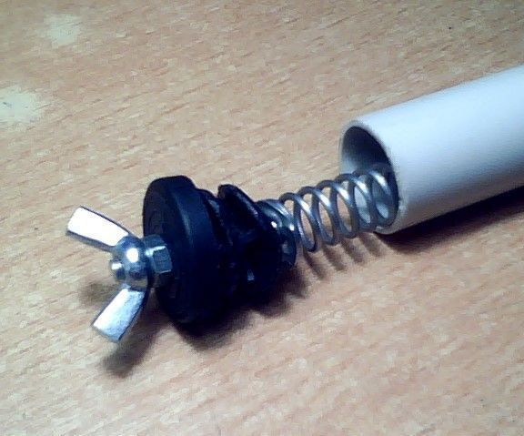PVC Tube AA Battery Holder