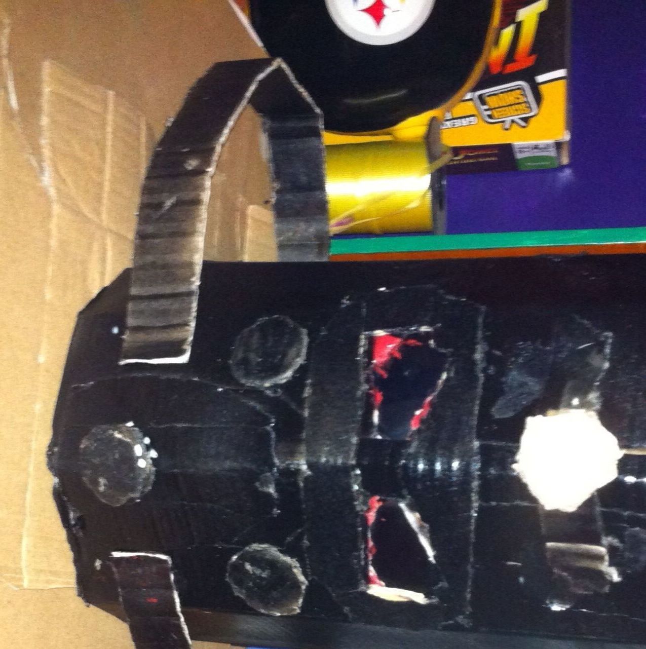Fallout cardboard t51 power helmet