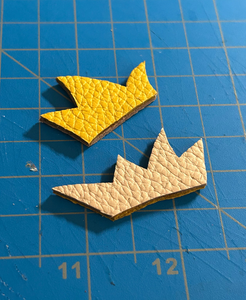 Cutting Out the Pattern Pieces: Top + Bottom Fins