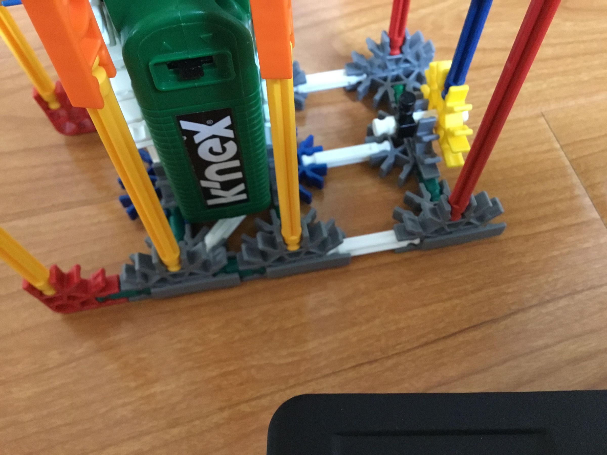 Knex Working Simple Clock 4 Steps Instructables