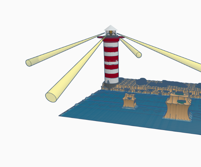 Lighthouse (Distance Learning With Tinkercad Contest; Category: SCENE)