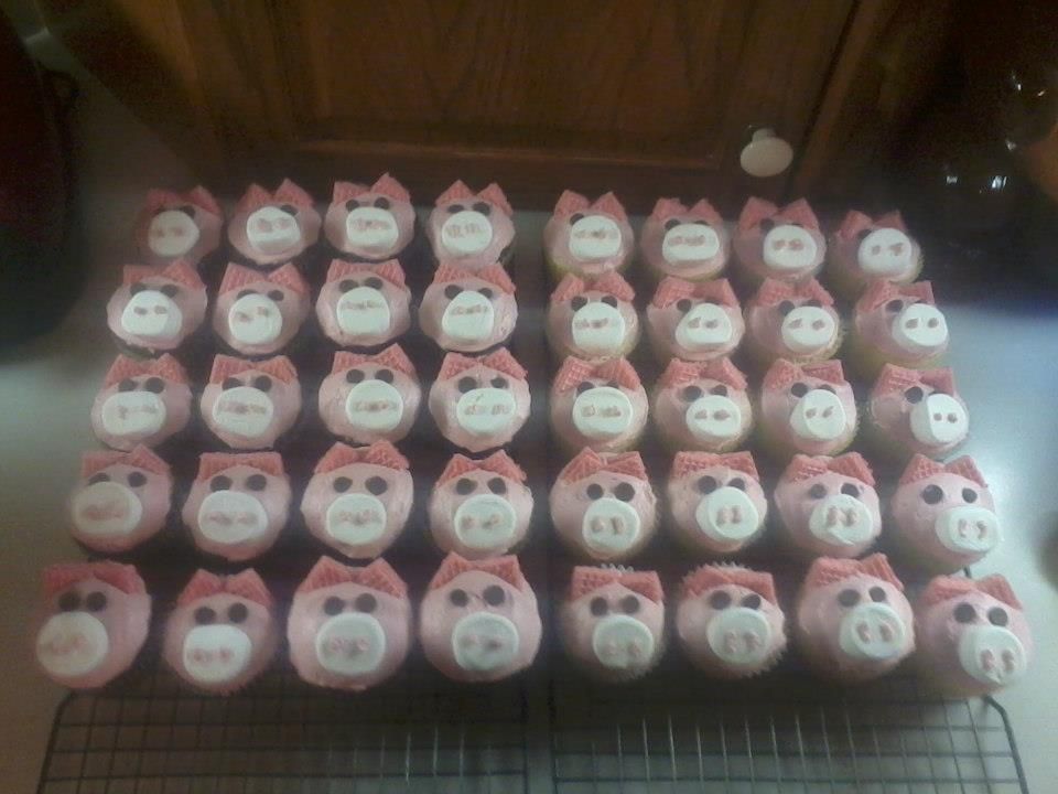 Pig Cupcakes