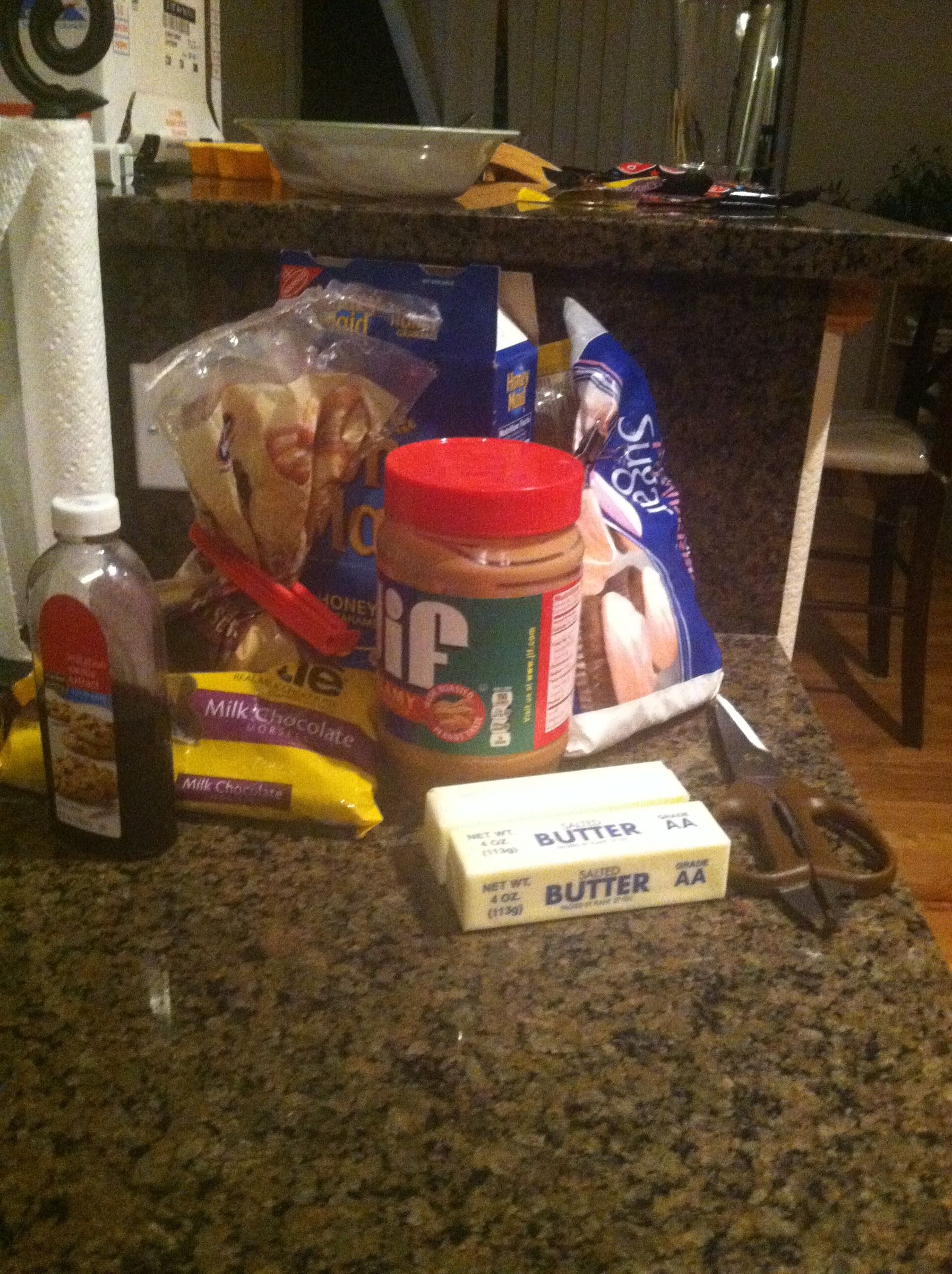 No Bake Peanut Butter Bars