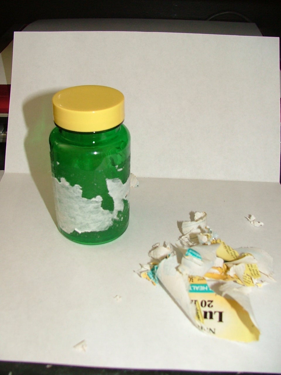 Remove Label From Bottle