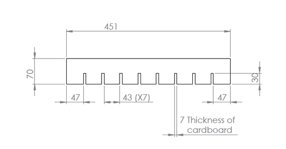 Cutting Horizontal Panels  