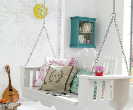 Easy DIY Indoor Swing