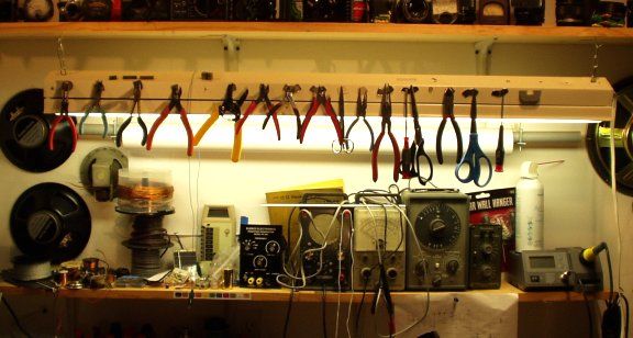 Overhead Tool Storage