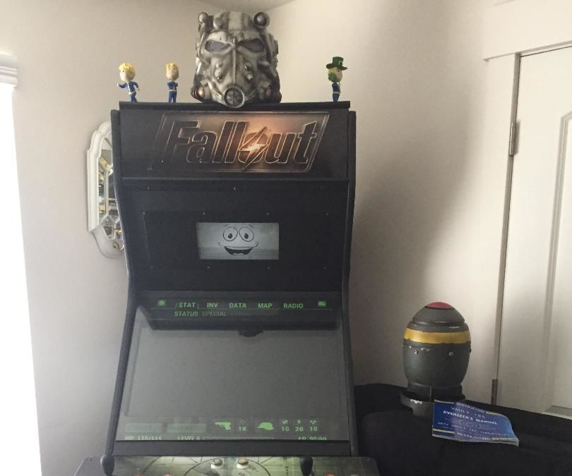 FALLOUT Inspired Arcade Cabinet, or Any Theme You Want