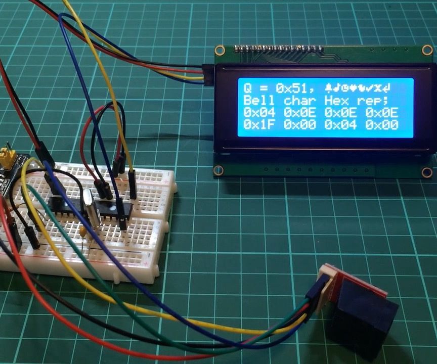 Microchip PIC Library to Control a 20 by 4 LCD Over I2C