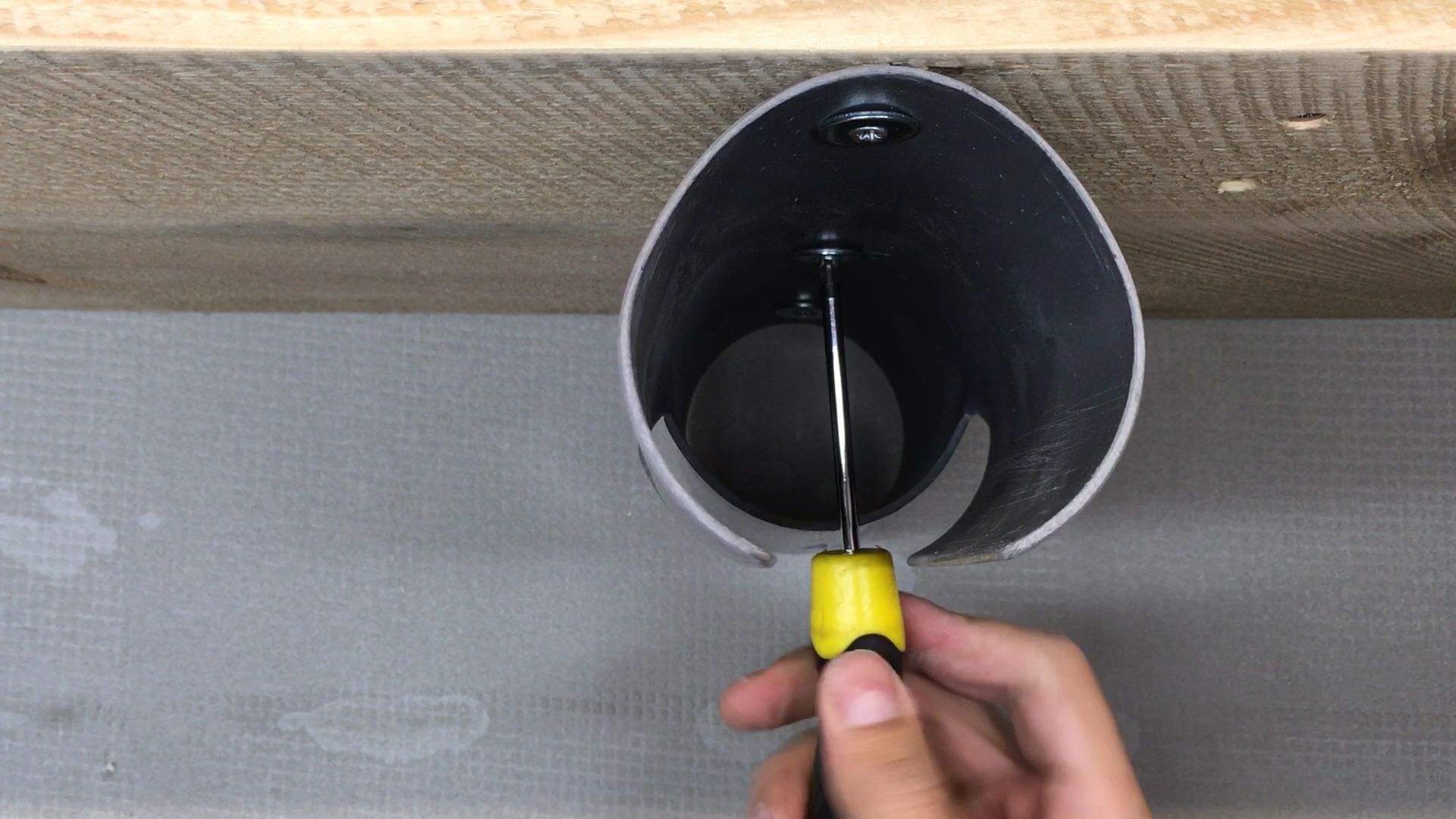 How to Make Cordless Driver Holder From PVC Pipe : 5 Steps (with ...