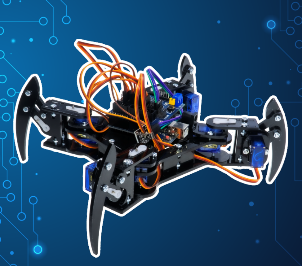 Arduino Controlled Spider Robot Project
