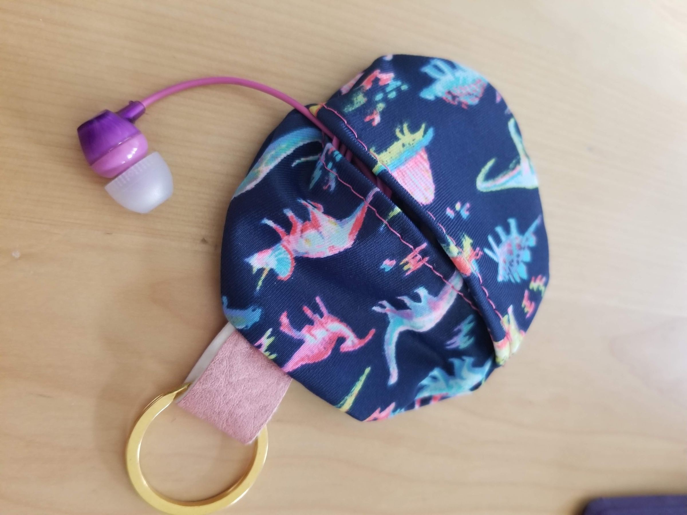 Earbud Pouch Keychain 11 Steps (with Pictures) Instructables