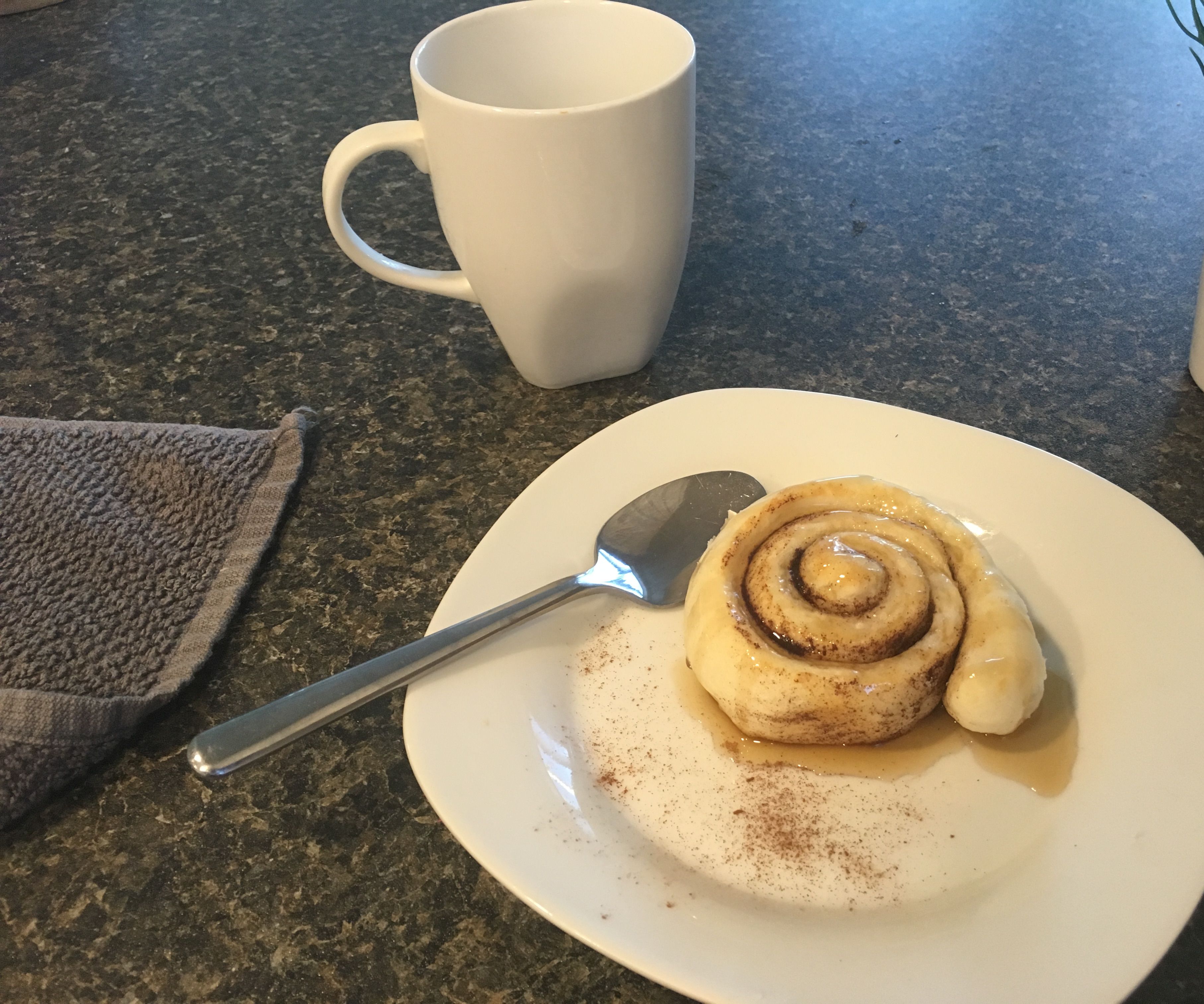 Dairy Free Cinnamon Roll 
