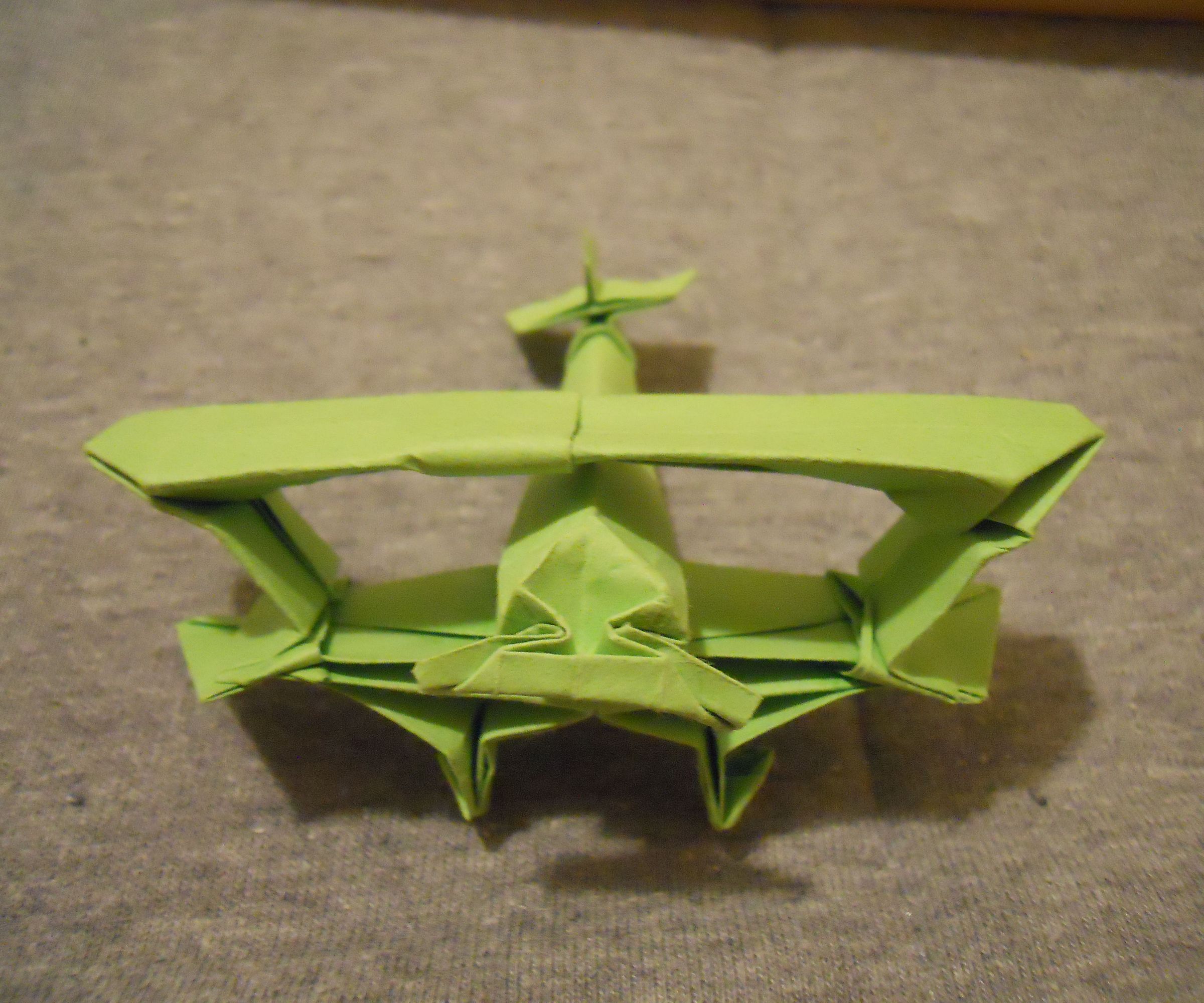Origami (ish) Plane/Biplane/Triplane