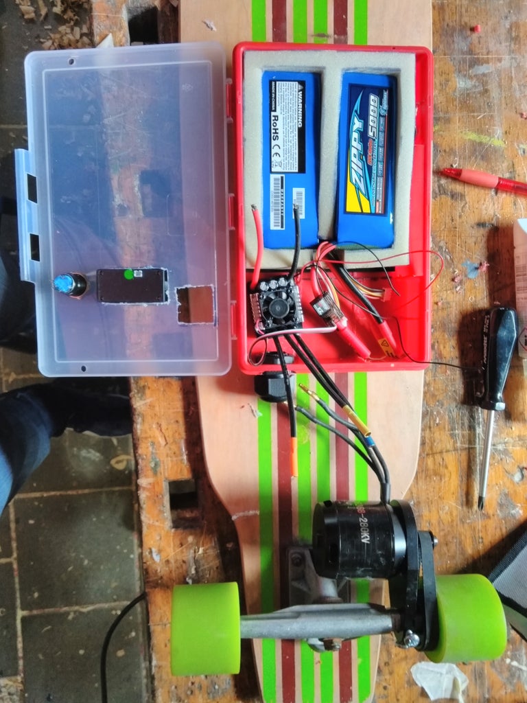 Diy Electric Skateboard : 14 Steps (with Pictures) Circuit Diagram