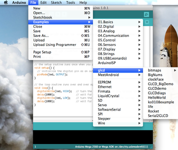 Arduino Powered GLCD (Graphic LCD) - I Made It at TechShop : 4 Steps ...