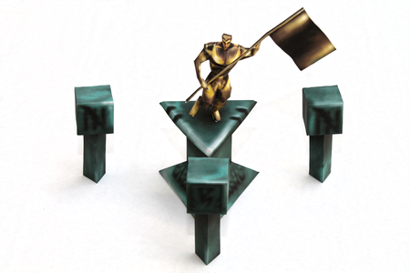 UT Trophies Papercraft